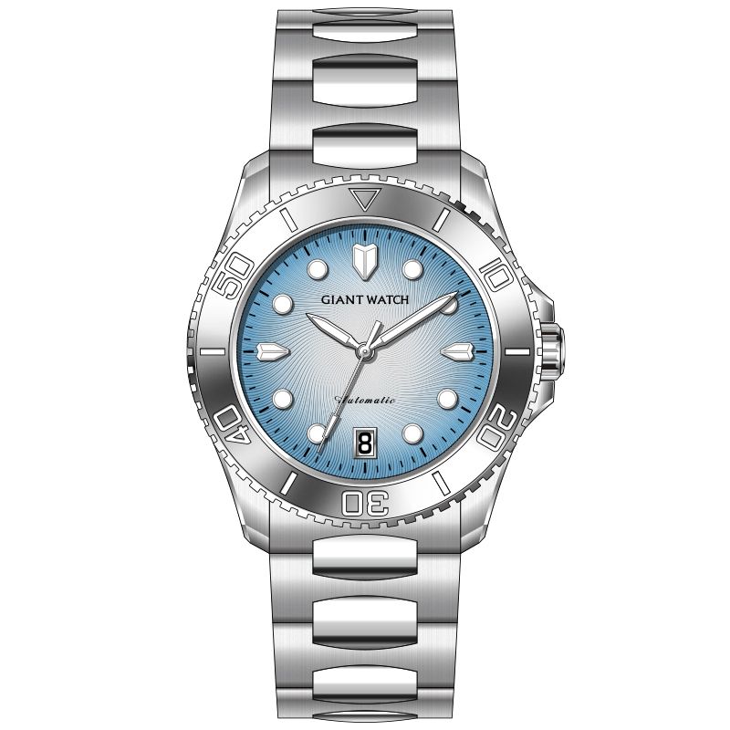 Factory Industrial Custom Automatic Diver Watch 40mm 3ATM Elegant Automatic Watch For Men