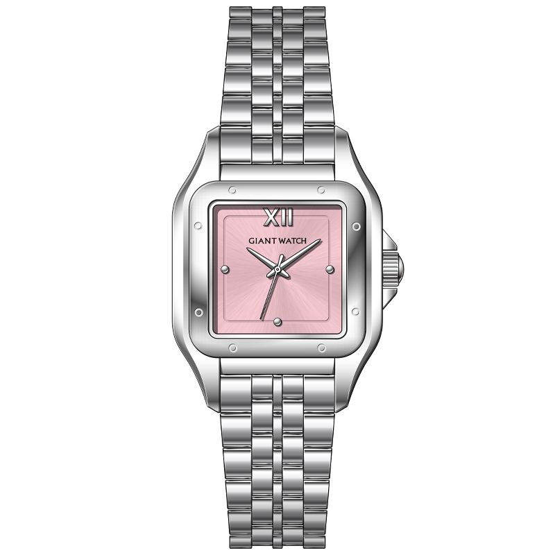 GM-S01 Low Price Japanese Movement Brass Case Stainless Steel Strap Women Quartz Watches